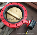 DIN Flanged Long Pattern Butterfly Valve